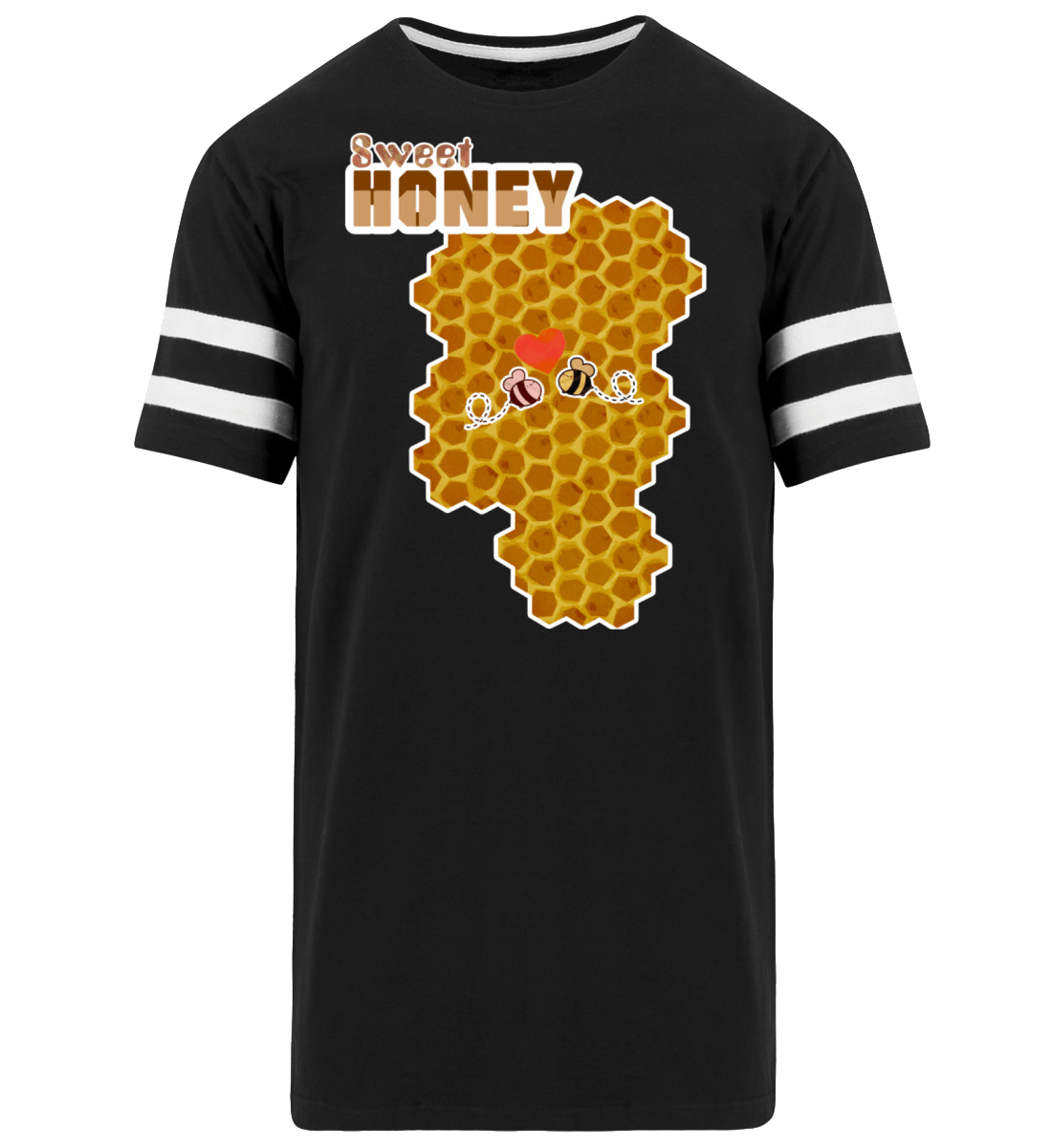 Bienen & Honig | Herren Striped Long Shirt by Pixdesign