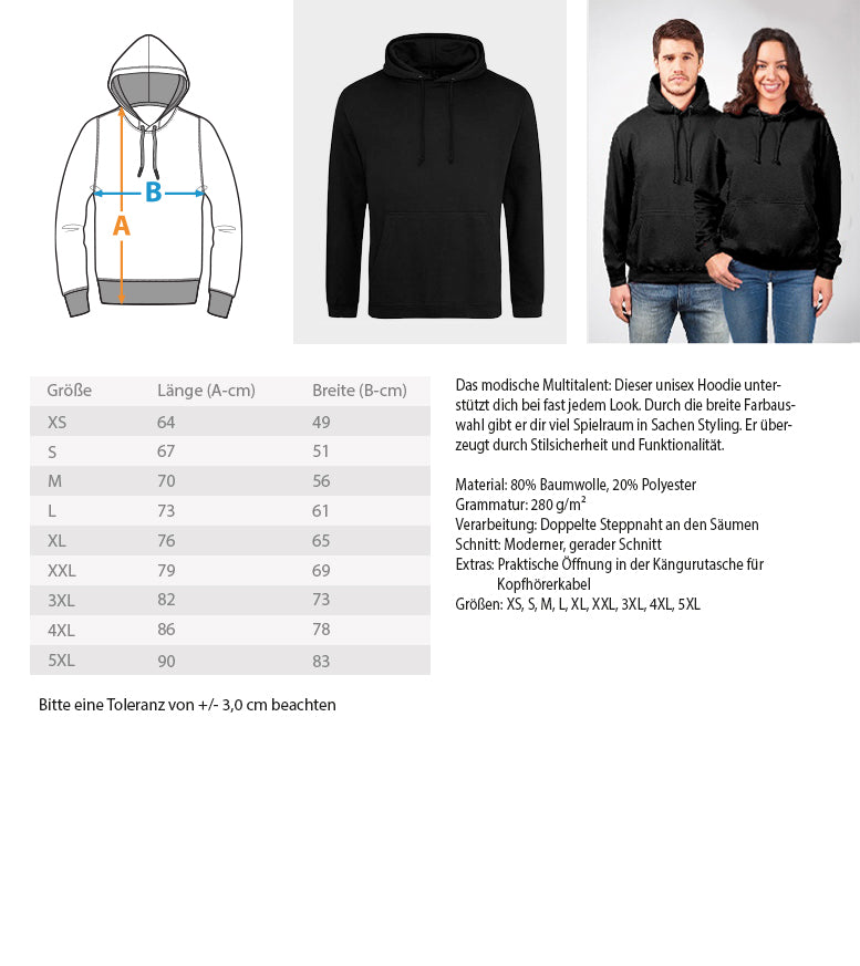 Lustiges BIER Design | Herren Hoody by Pixdesign