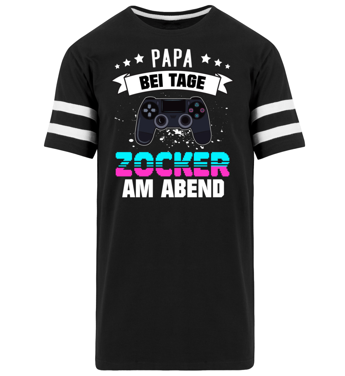 GAMING PAPA | Herren Striped Long Shirt