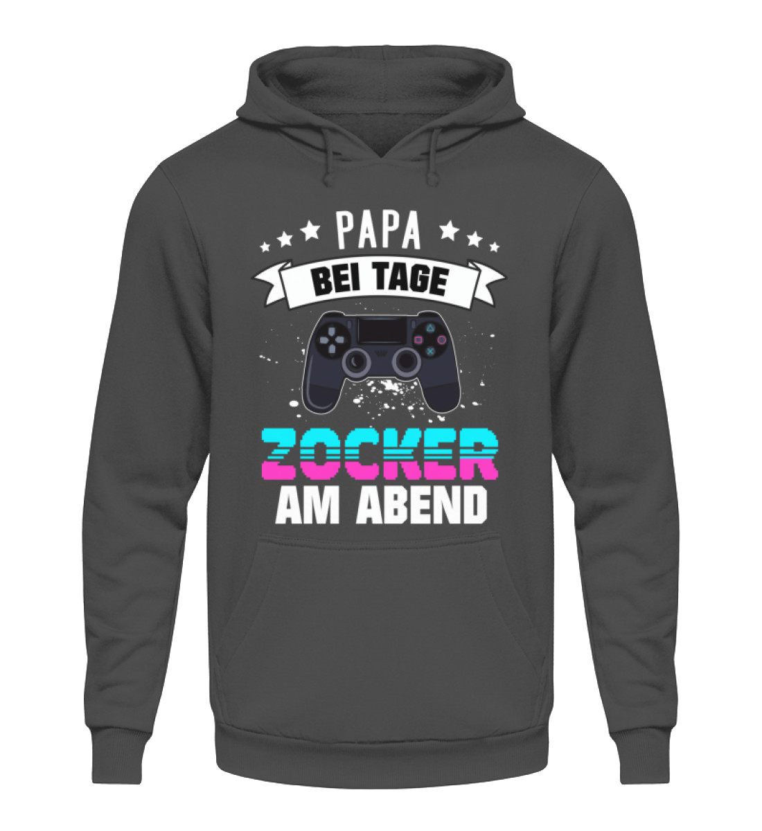 Gaming Papa | Herren Hoody by Pixdesign