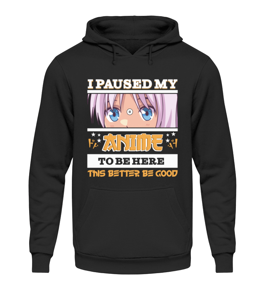 Anime & Manga Design | Herren Hoody by Pixdesign