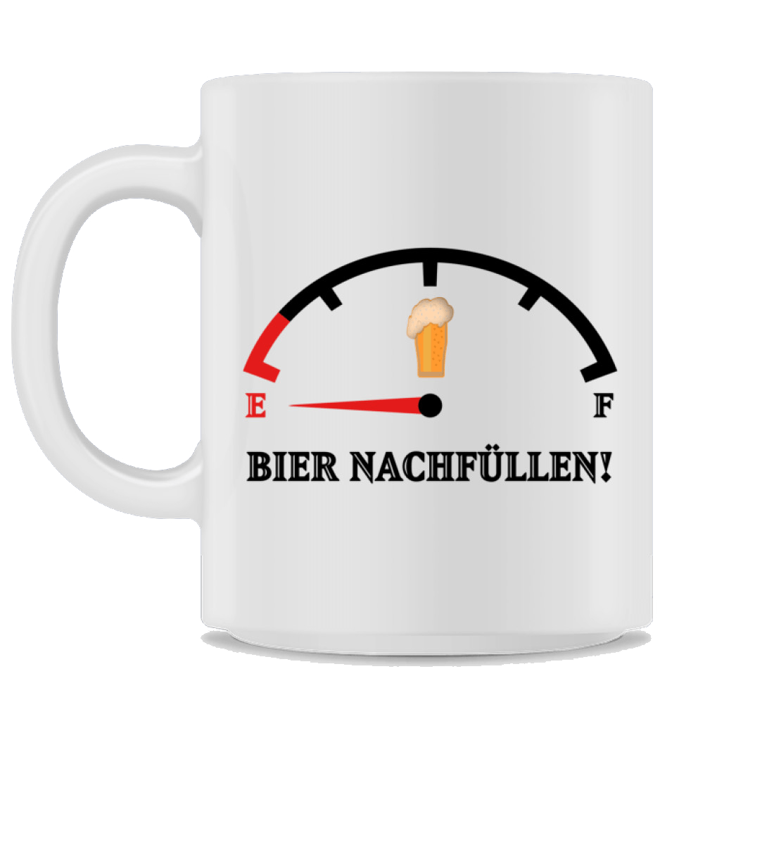 BIER nachfüllen! | Kaffeetasse by Pixdesign