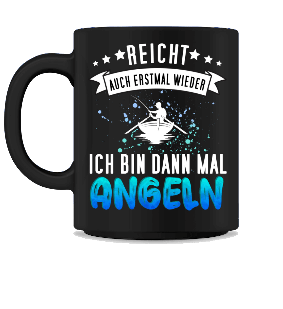 GEBOREN zum ANGELN | Kaffeetasse