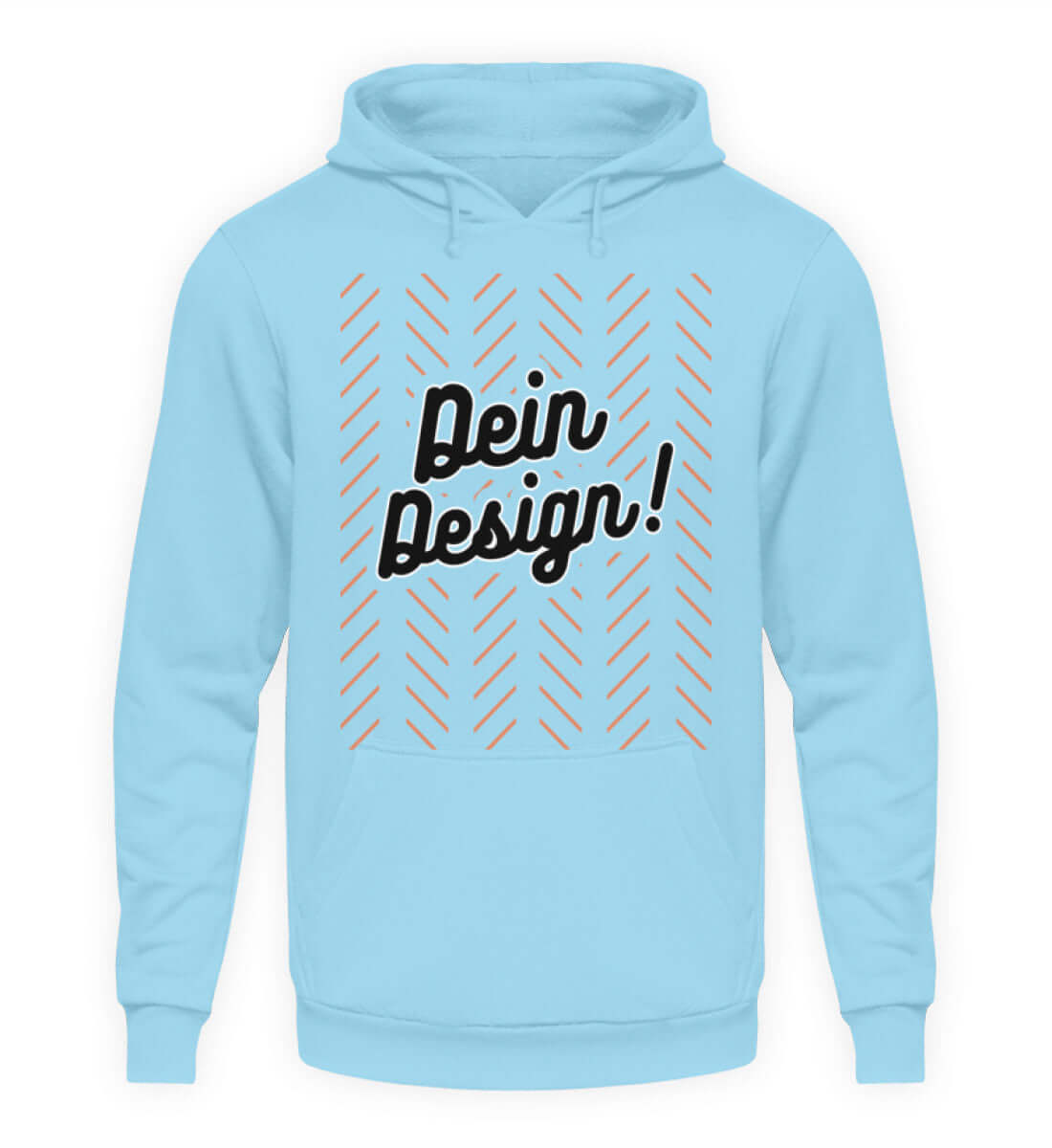 Herren-Hoody mit personalisierbarem Design von Pixdesign