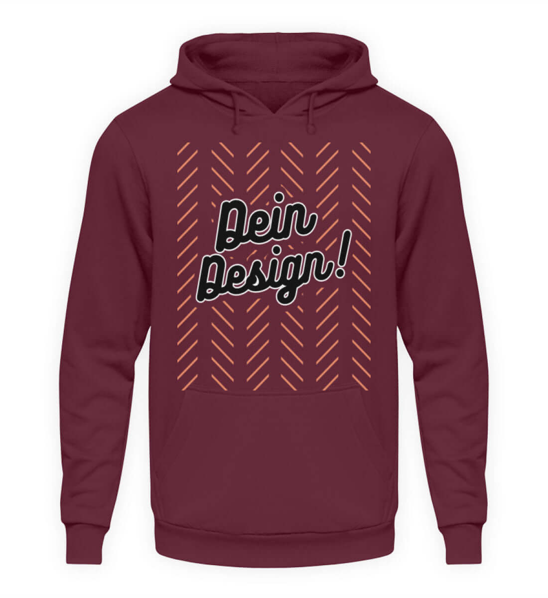 Herren-Hoody mit personalisierbarem Design von Pixdesign