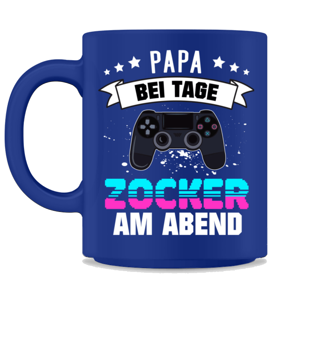 Gaming PAPA | Kaffeetasse by Pixdesign