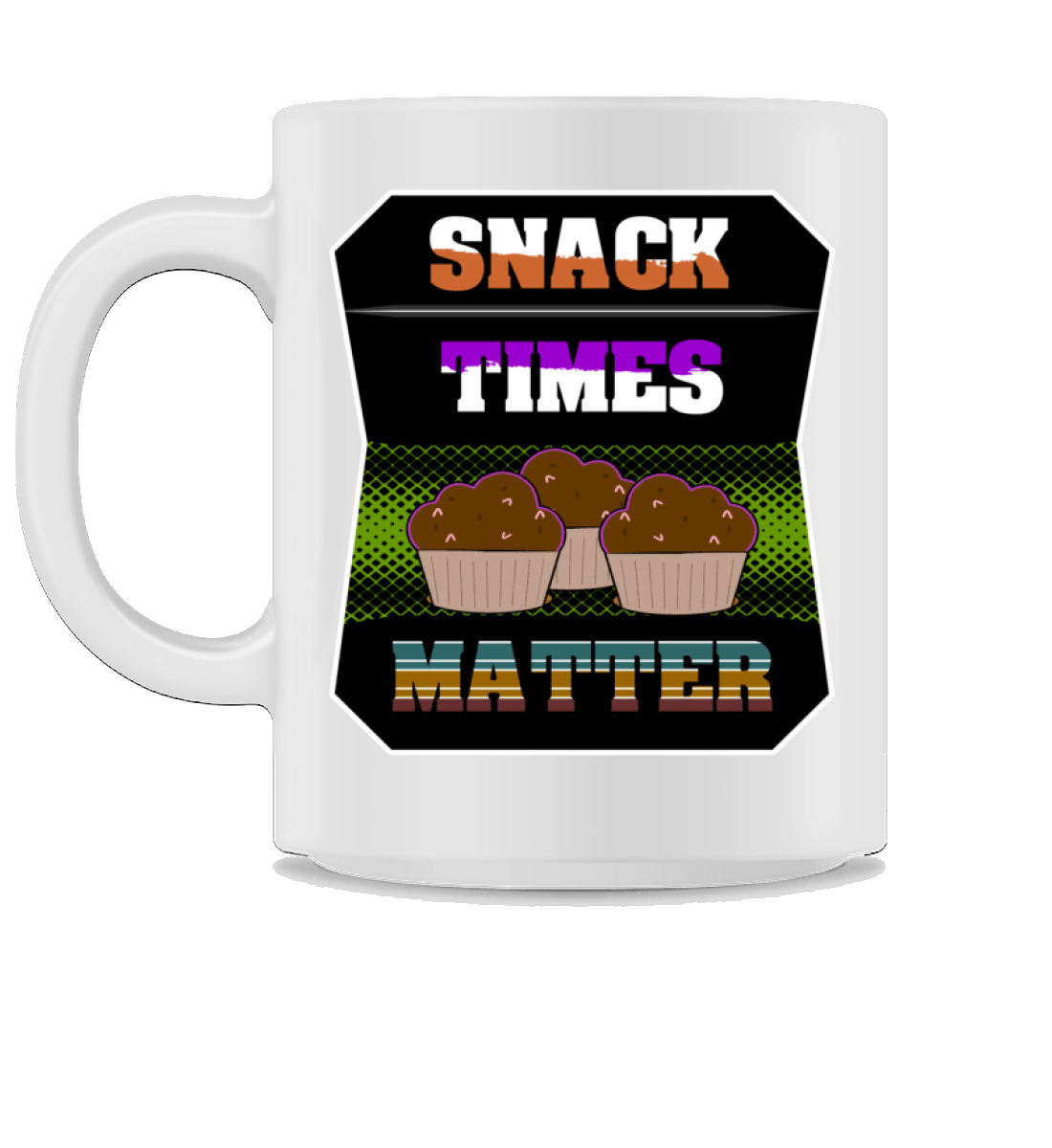 SNACK Times MATTER | Kaffeetasse by Pixdesign