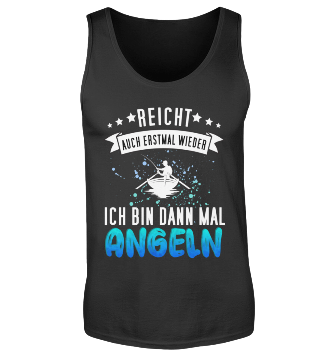 Ich geh ANGELN | Herren Tanktop