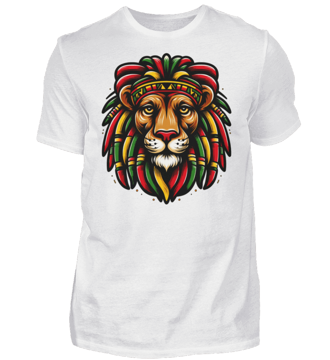 Reggae Löwe | Herren T-Shirt by Pixdesign
