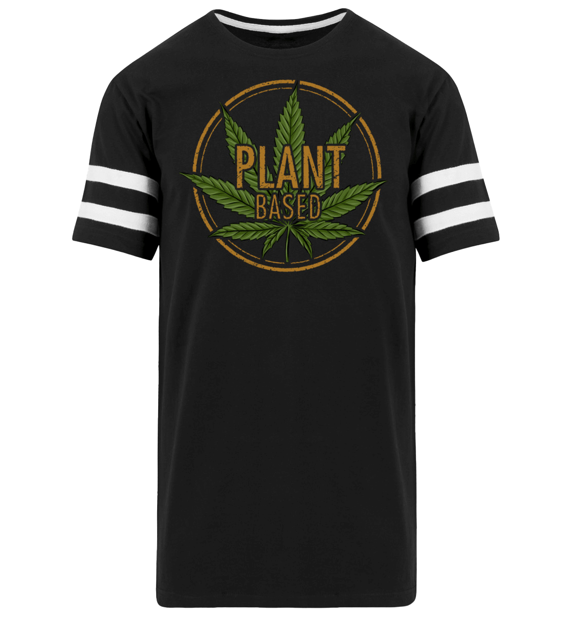 Pro-Cannabis Legalisierung | Herren Striped Long Shirt