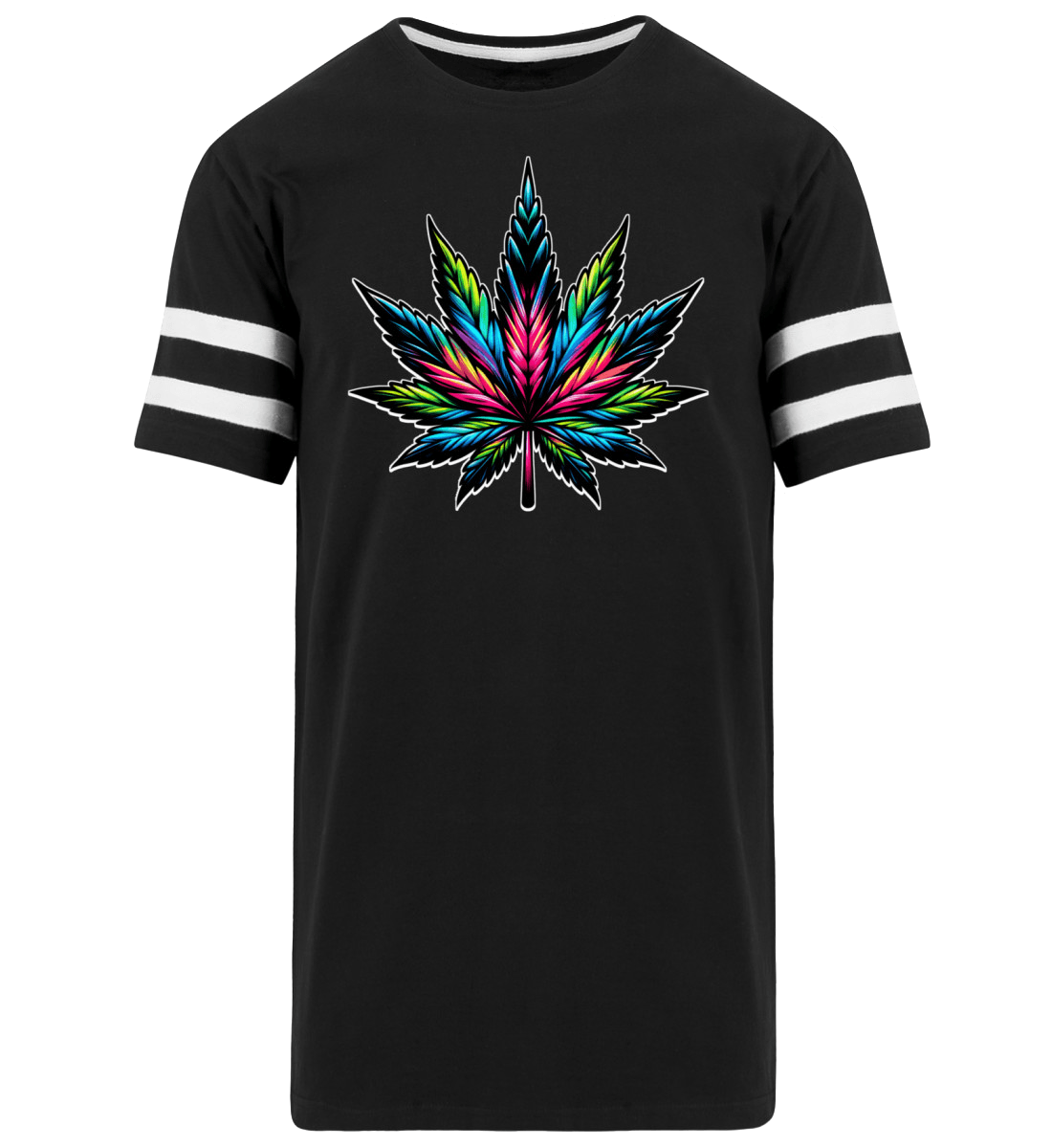 Cannabislegalisierung | Herren Striped Long Shirt by Pixdesign