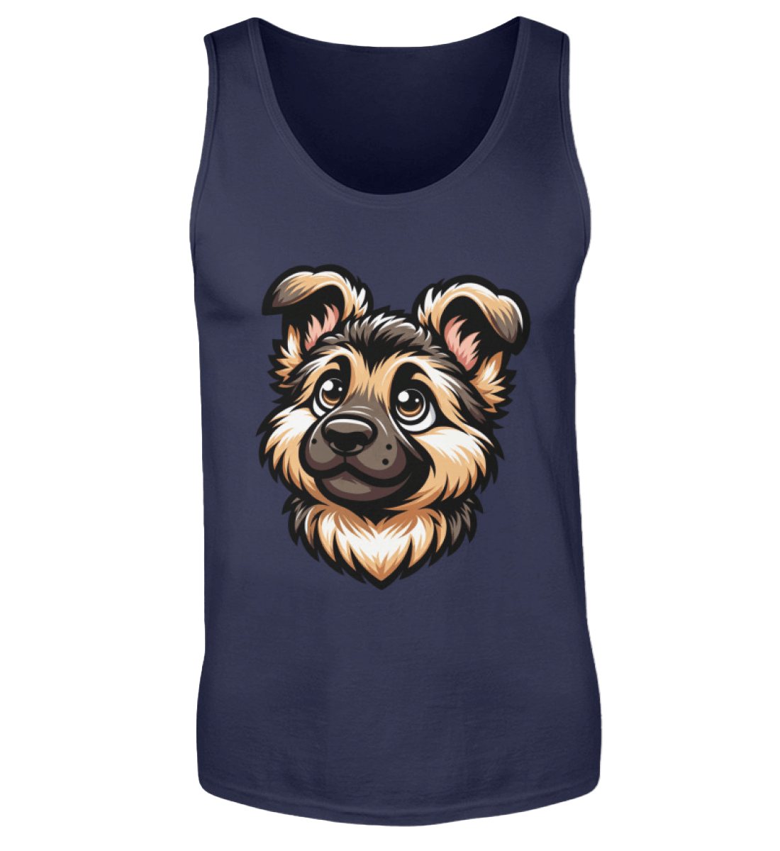 Schäferhund Welpe | Herren Tanktop