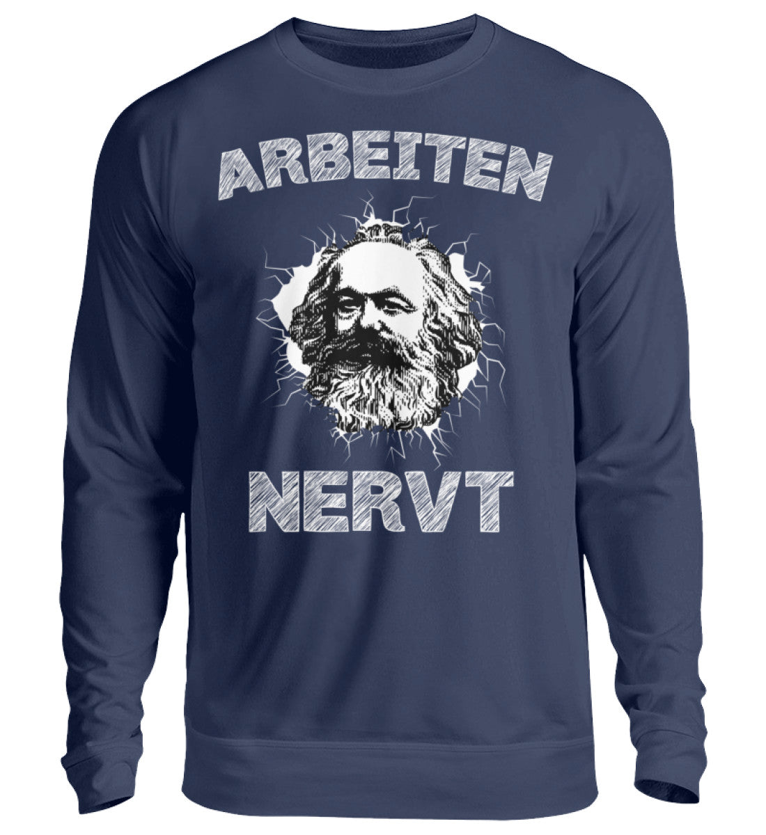 Arbeiten NERVT - Karl Marx | Herren Pullover
