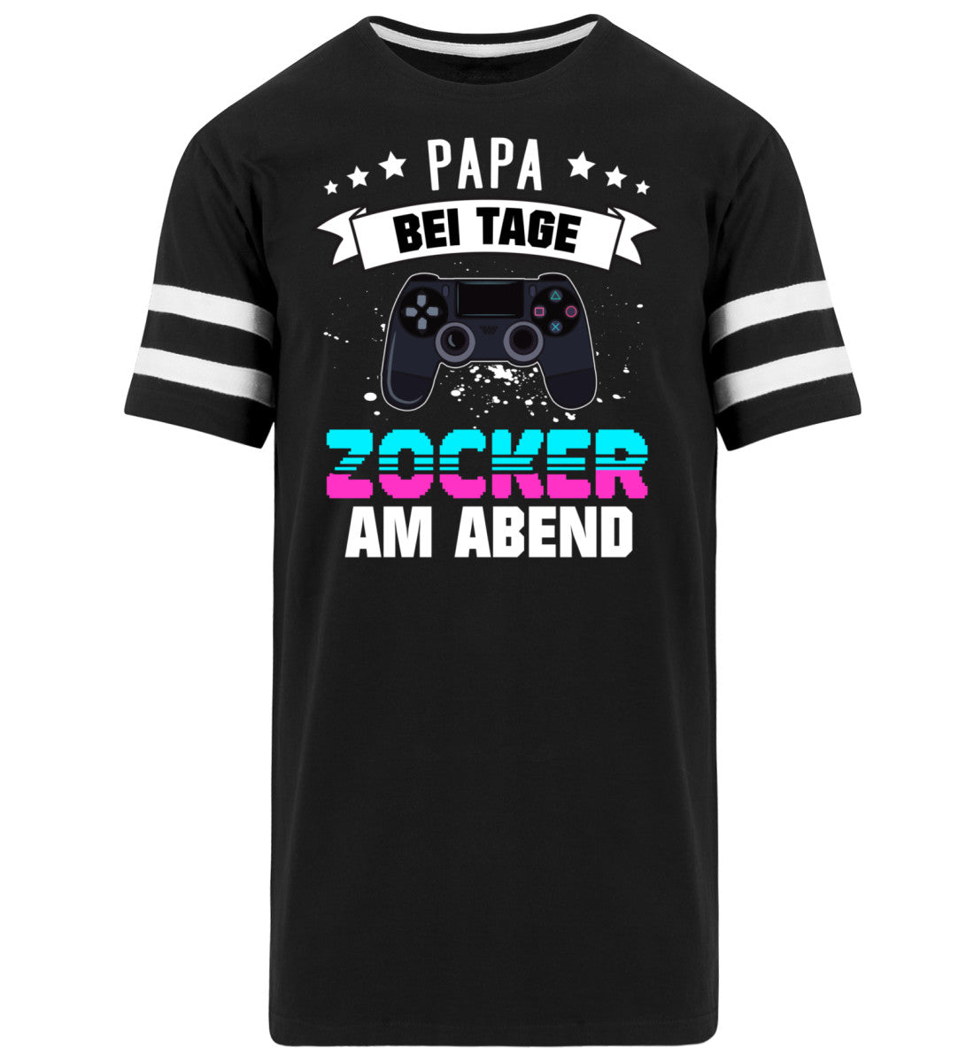 GAMING PAPA | Herren Striped Long Shirt