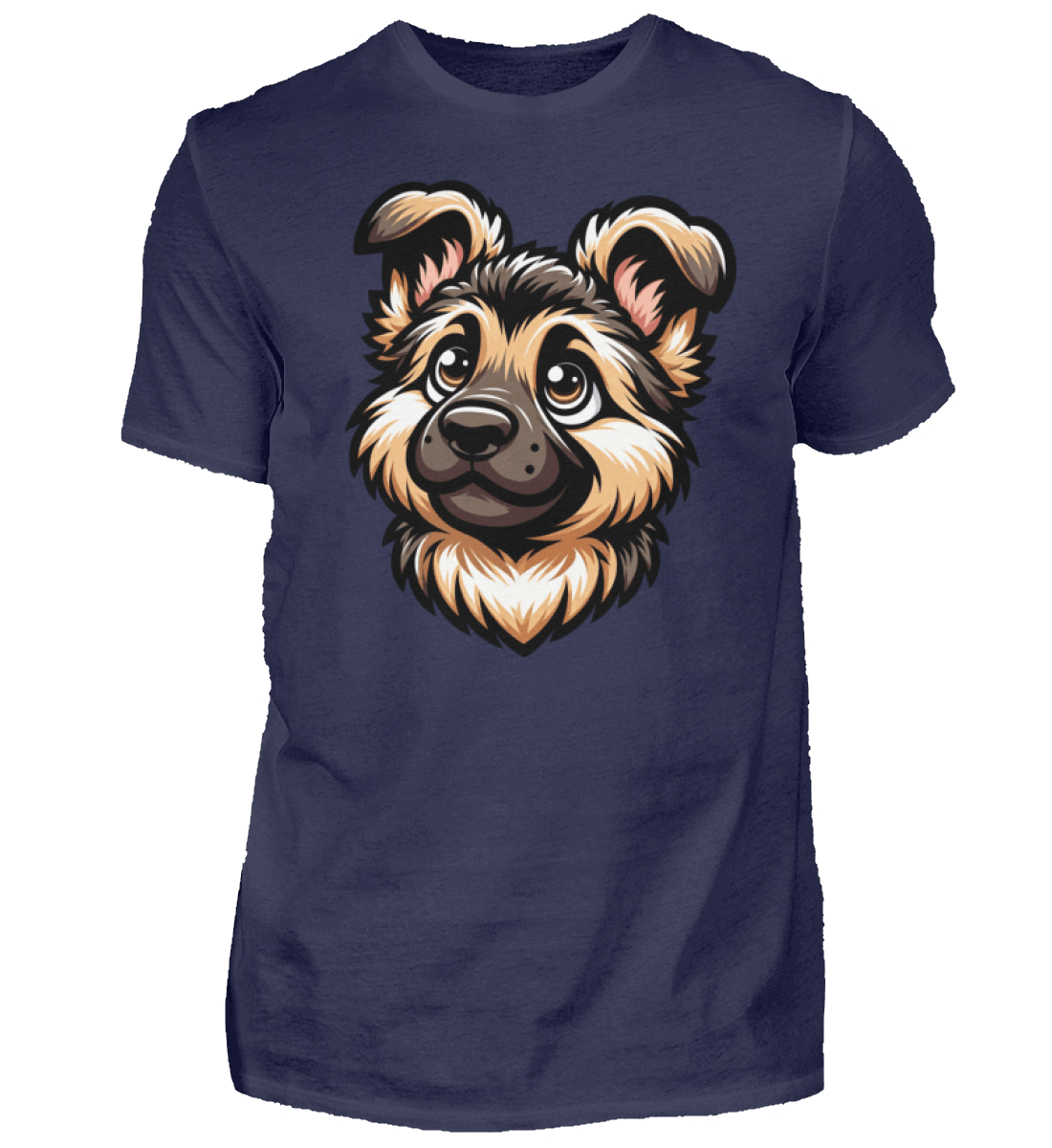 Herren T-Shirt | Deutscher Schäferhund Welpe