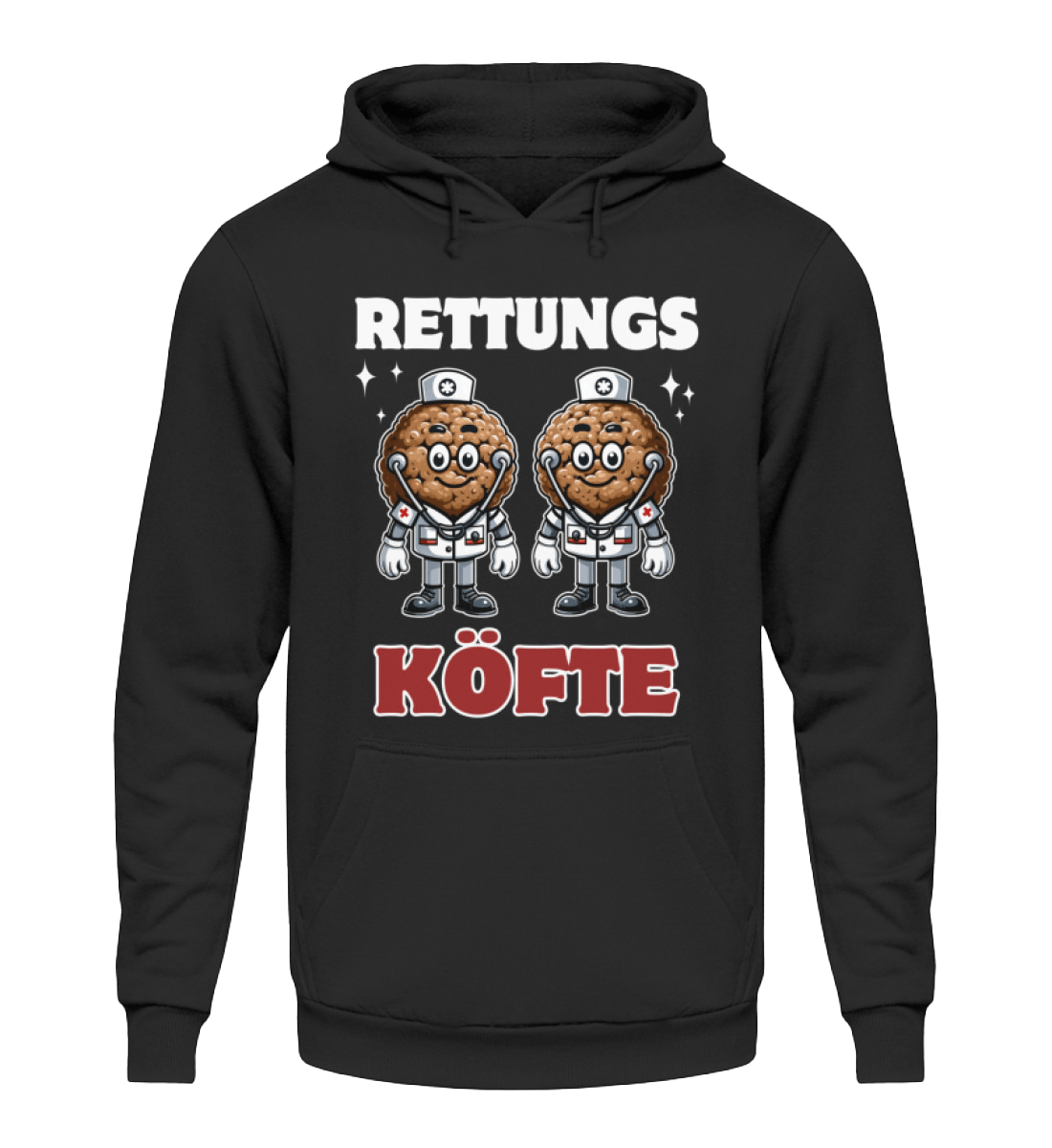 Herren Hoody | RettungsKÖFTE! Lustiges Rettungskräfte Design