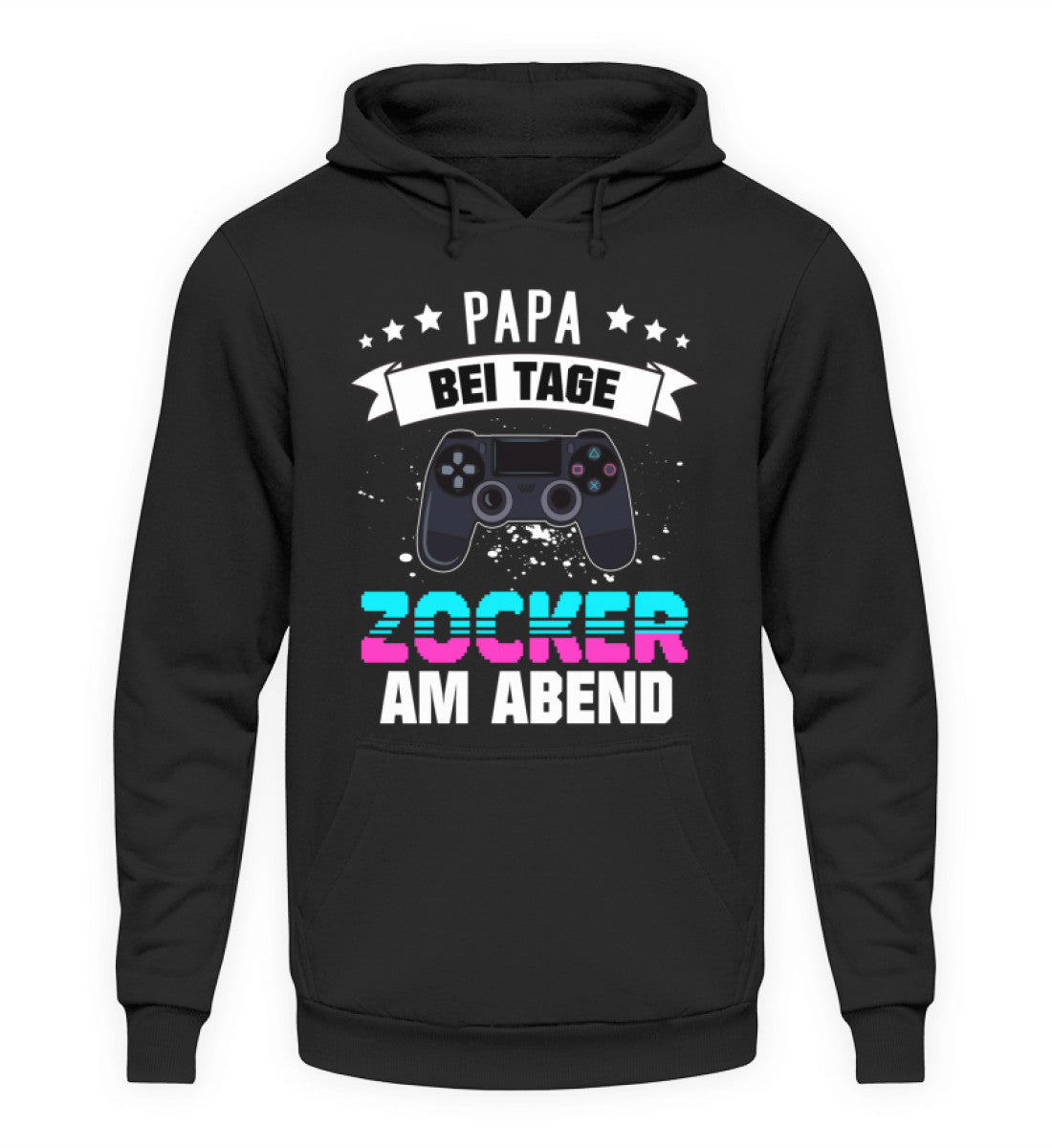 Gaming Papa | Herren Hoody by Pixdesign