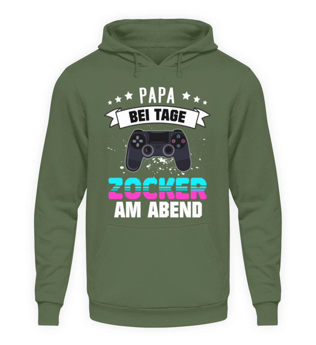 Gaming Papa | Herren Hoody by Pixdesign
