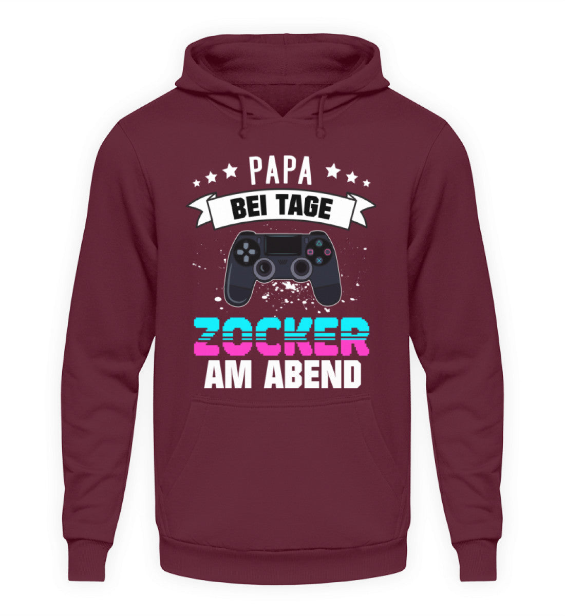 Gaming Papa | Herren Hoody by Pixdesign