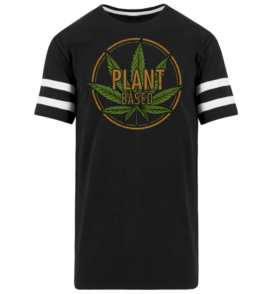 Pro-Cannabis Legalisierung | Herren Striped Long Shirt