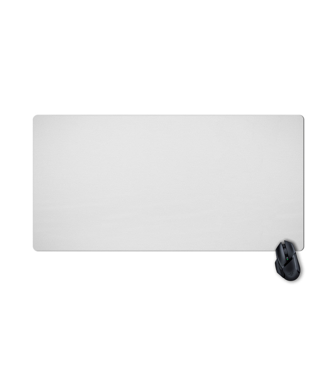 XXL Mauspad Weiß - 80cm x 40cm Office & Gaming Mauspad