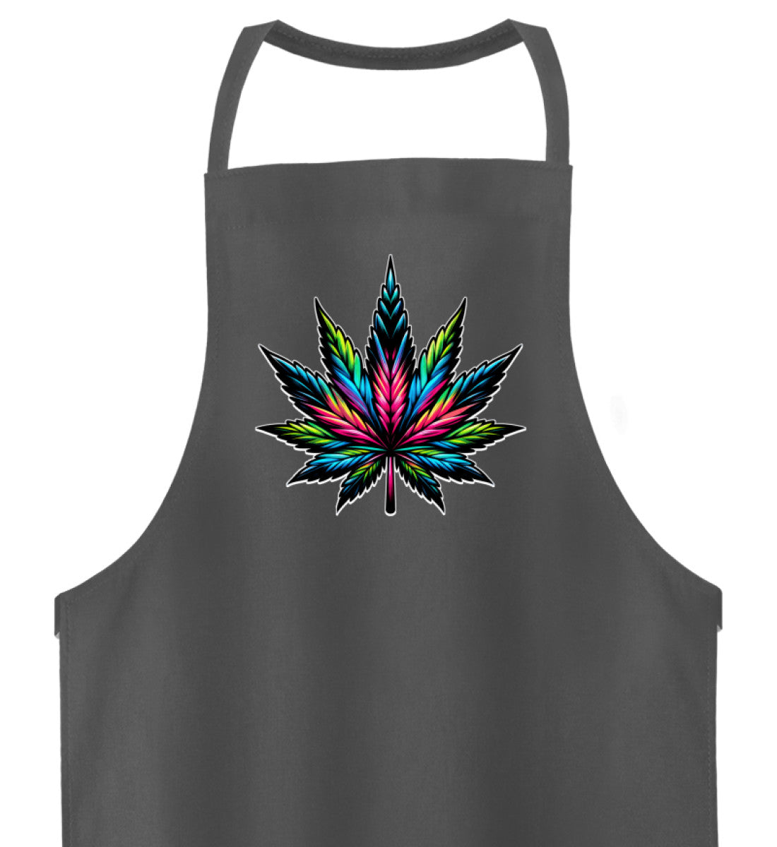 Neon Hanfblatt | Hochwertige Grillschürze by Pixdesign