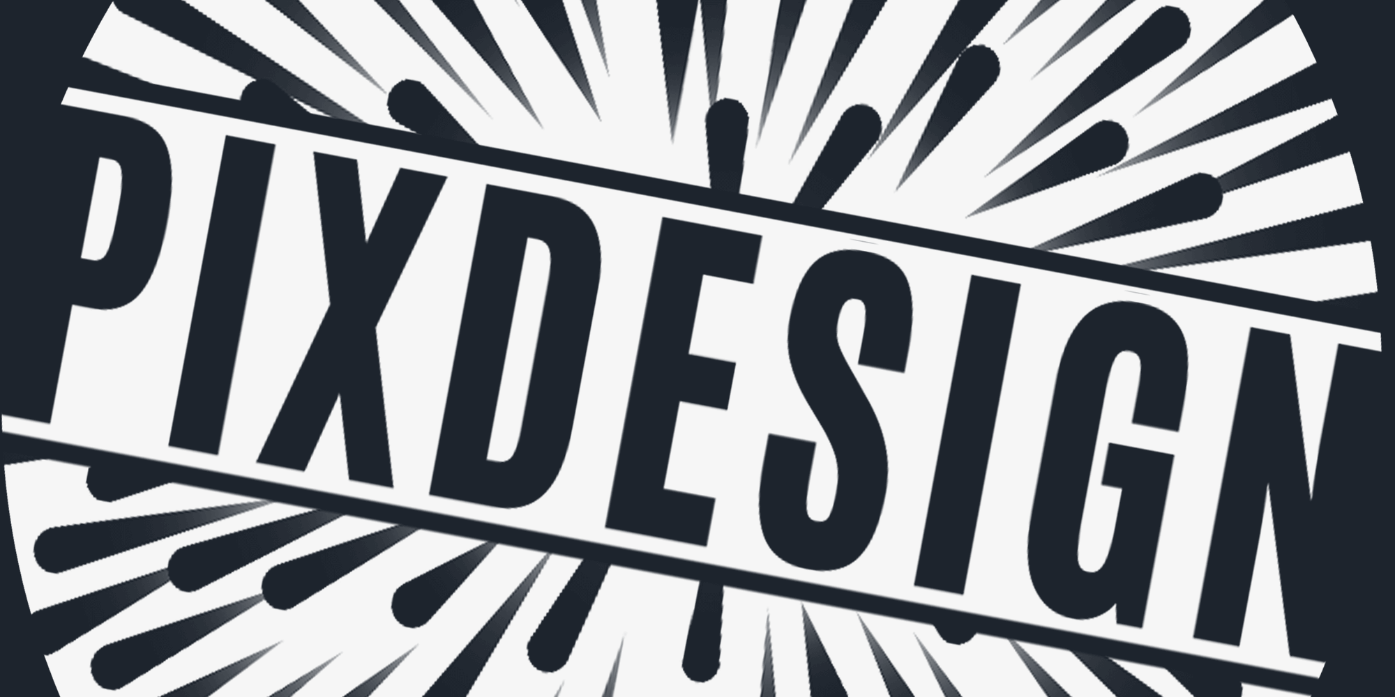 Pixdesign Logo – Dein Shop für bedruckte T-Shirts & Hoodies mit coolen Designs