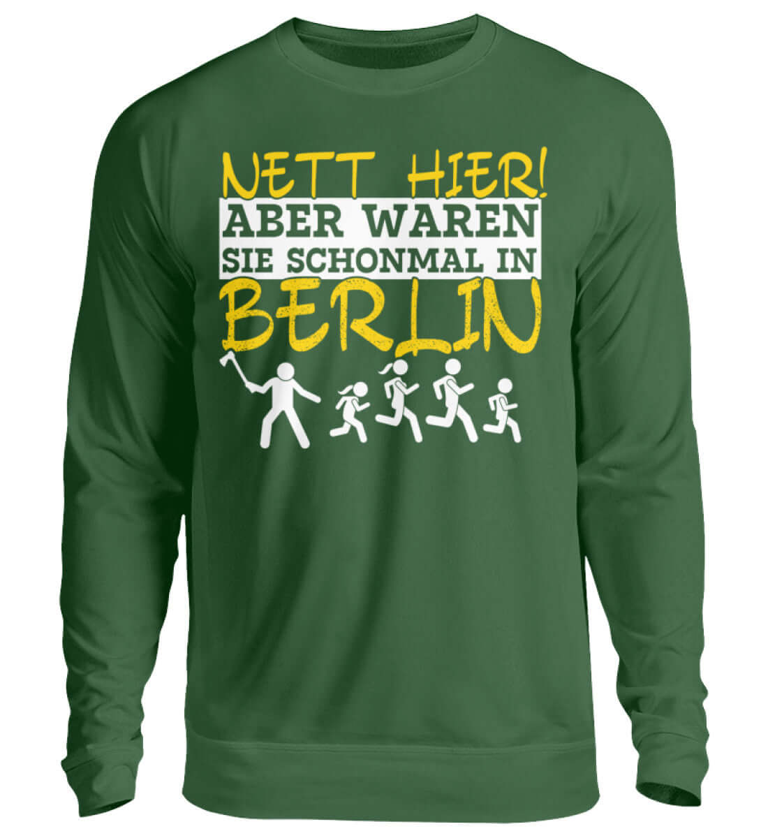 Nett hier, aber waren Sie schon in Berlin? | Herren Pullover