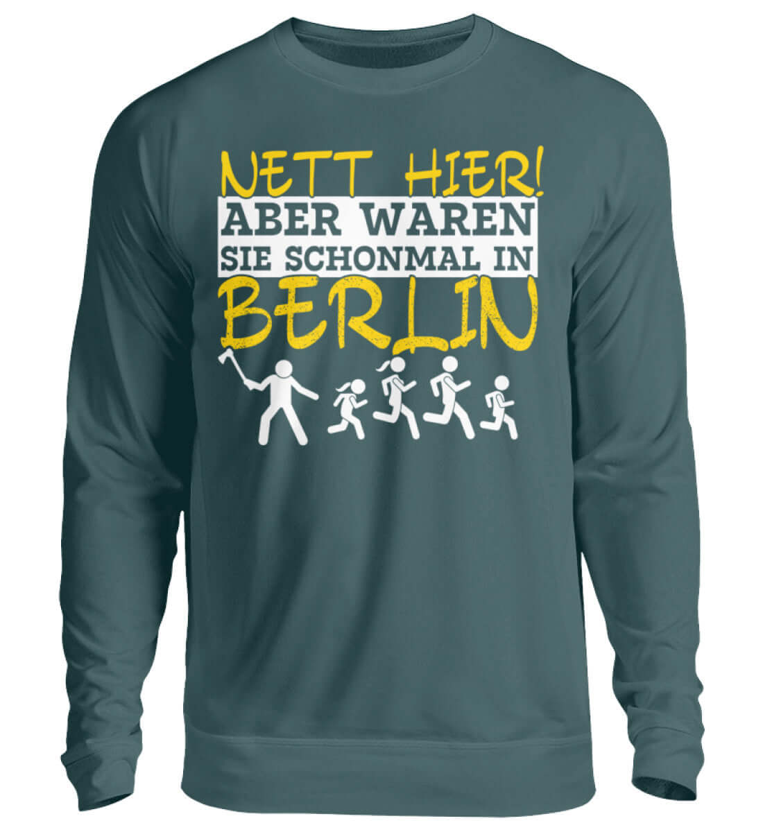 Nett hier, aber waren Sie schon in Berlin? | Herren Pullover