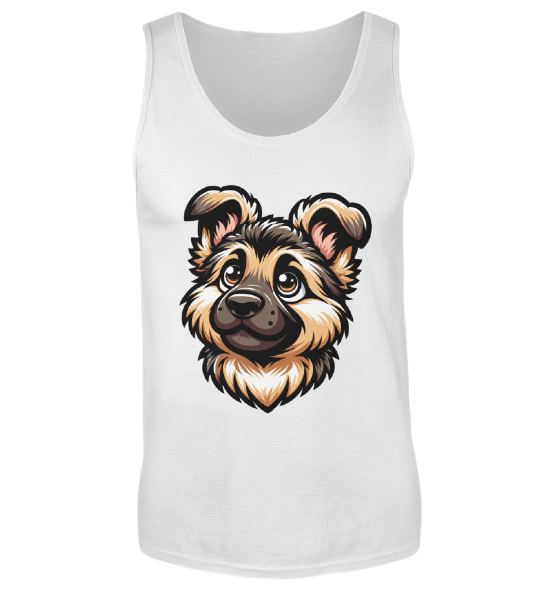 Schäferhund Welpe | Herren Tanktop