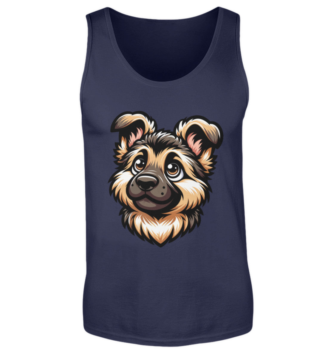 Schäferhund Welpe | Herren Tanktop