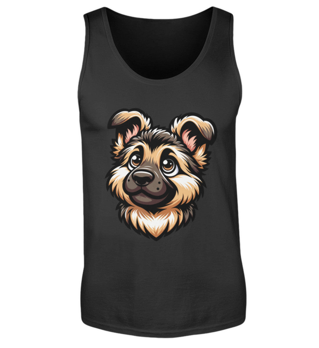 Schäferhund Welpe | Herren Tanktop
