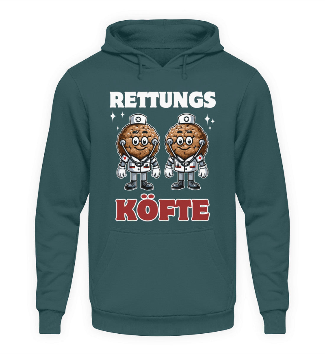 Herren Hoody | RettungsKÖFTE! Lustiges Rettungskräfte Design