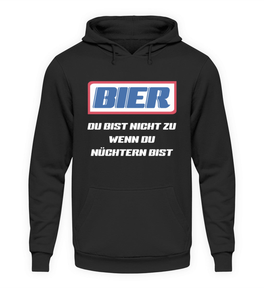 Lustiges BIER Design | Herren Hoody by Pixdesign