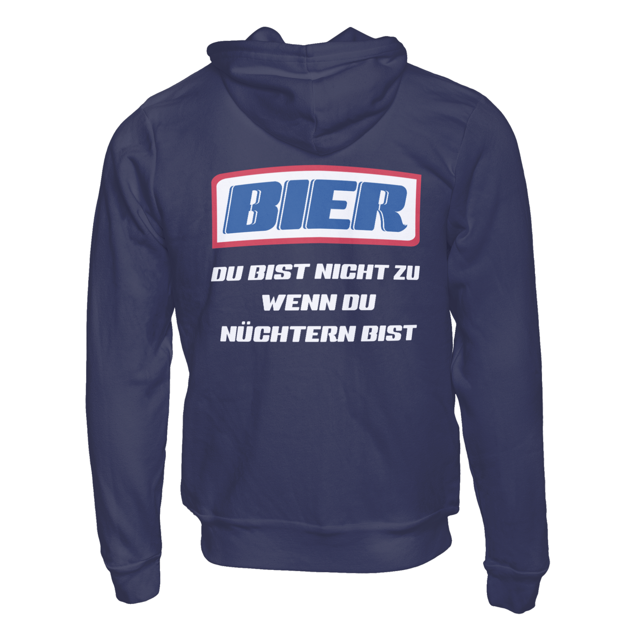 Bier & Party Design | Herren Zip-Hoody