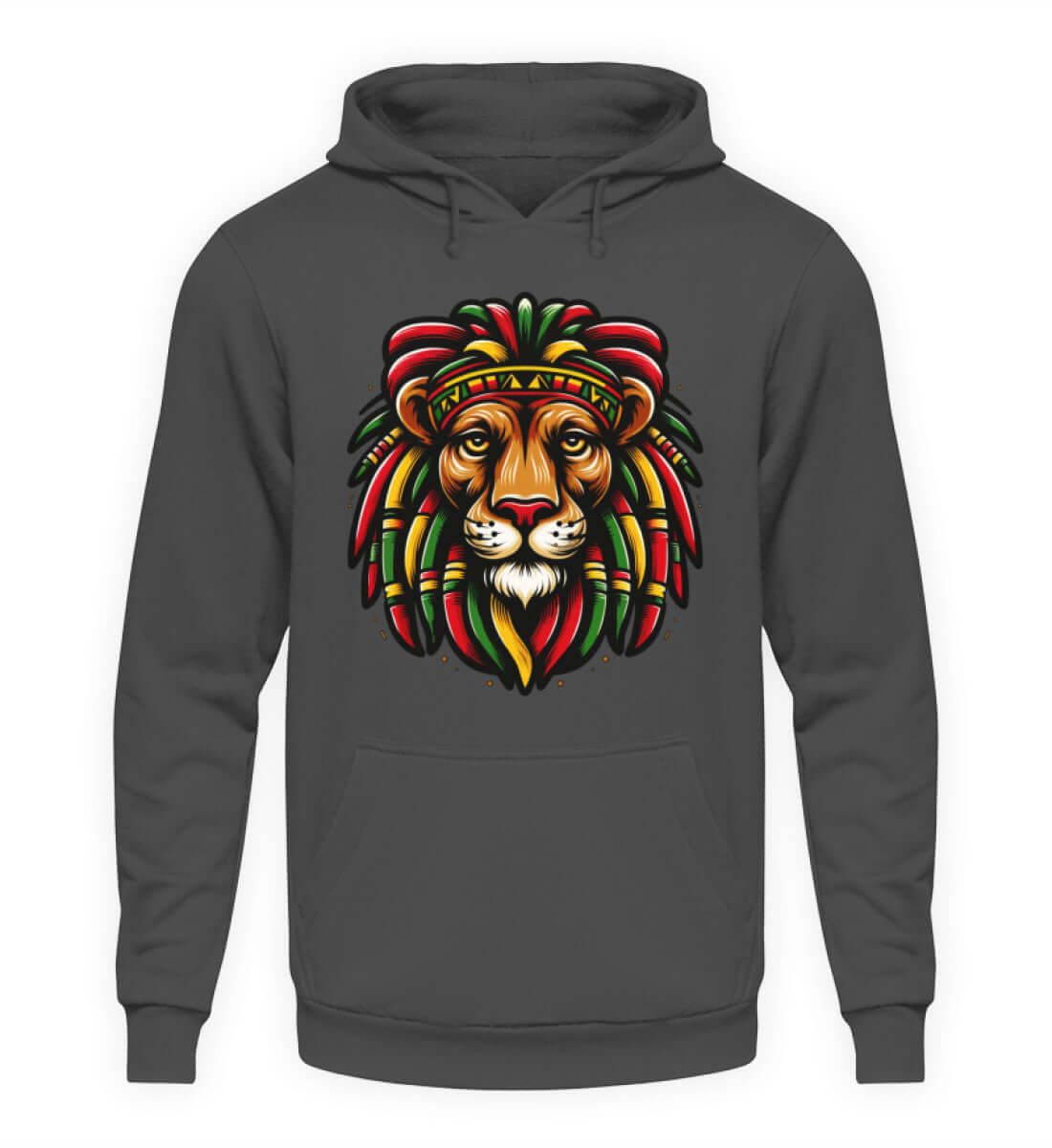 REGGAE Löwe | Herren Hoody by Pixdesign