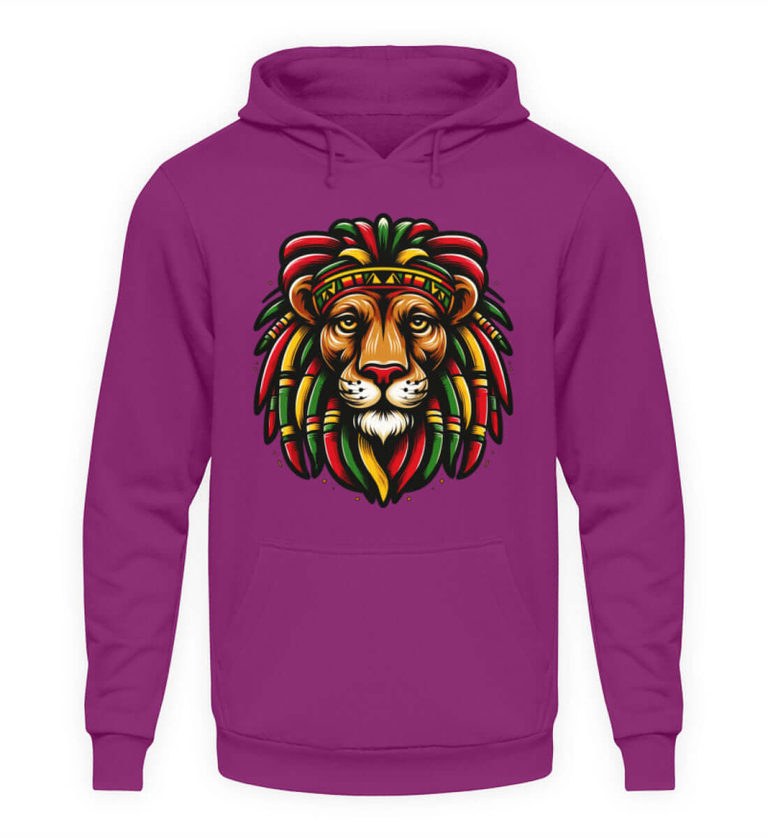 REGGAE Löwe | Herren Hoody by Pixdesign