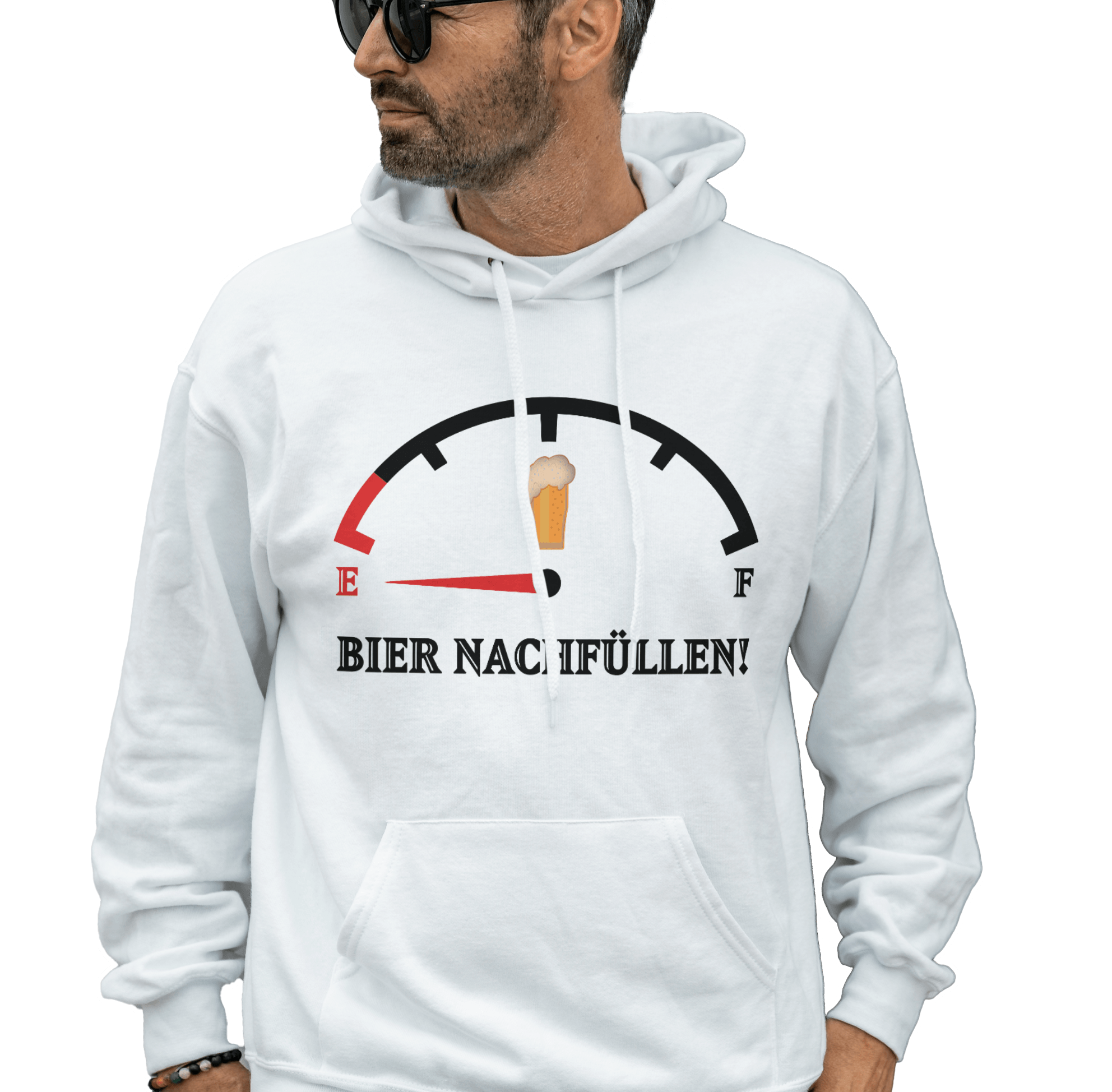 Nachfüllen! | Herren Hoody by Pixdesign