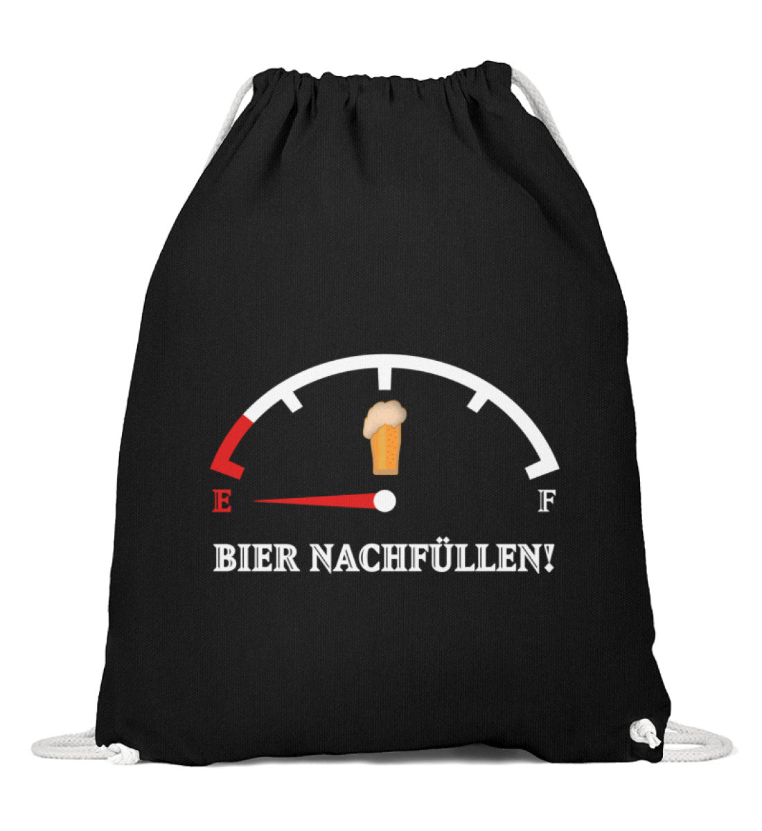Premium Sportbeutel | BIER NACHFÜLLEN! - Lustiger Bier Spruch