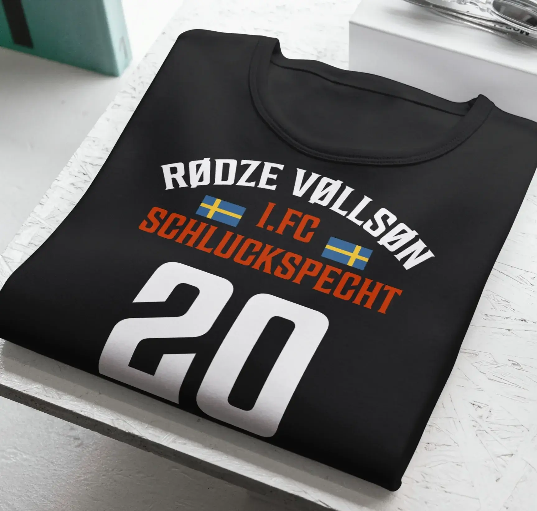 Rodze Vollson Herren Party Shirt in Schwarz – Stilvolles T-Shirt für jede Party