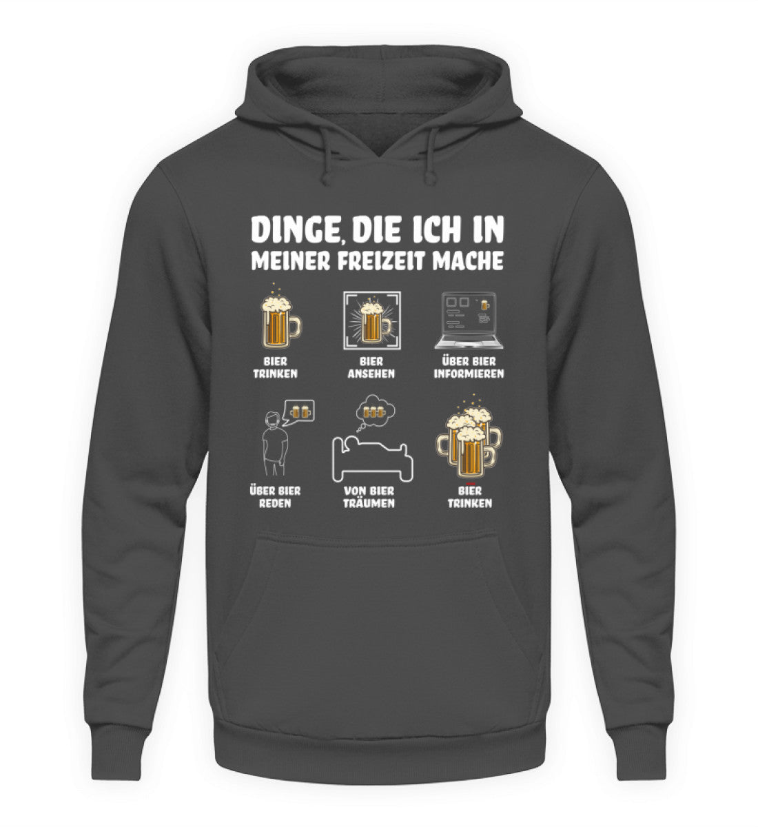 Bierliebe | Herren Hoody by Pixdesign
