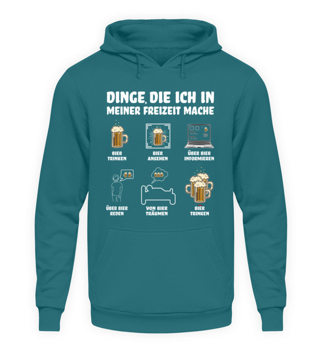 Bierliebe | Herren Hoody by Pixdesign