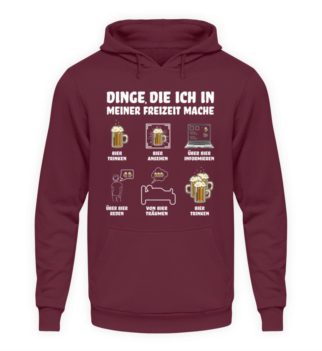 Bierliebe | Herren Hoody by Pixdesign