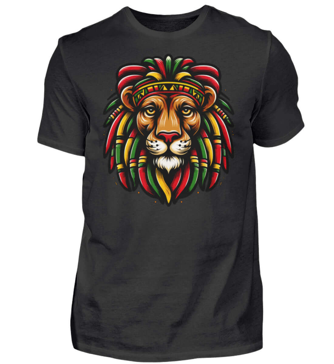 Reggae Löwe | Herren T-Shirt by Pixdesign