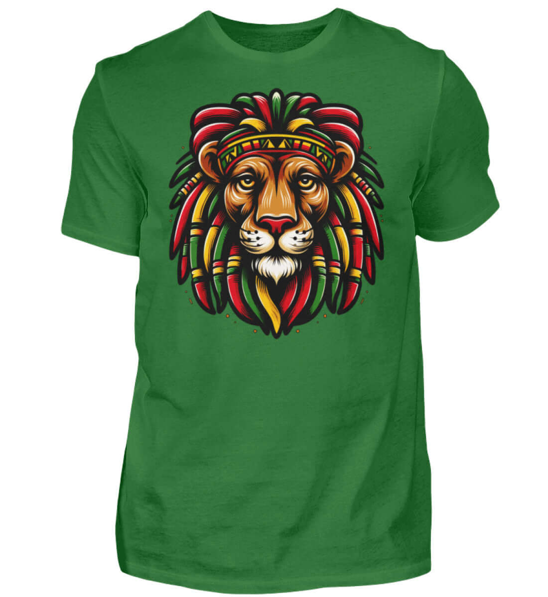 Reggae Löwe | Herren T-Shirt by Pixdesign