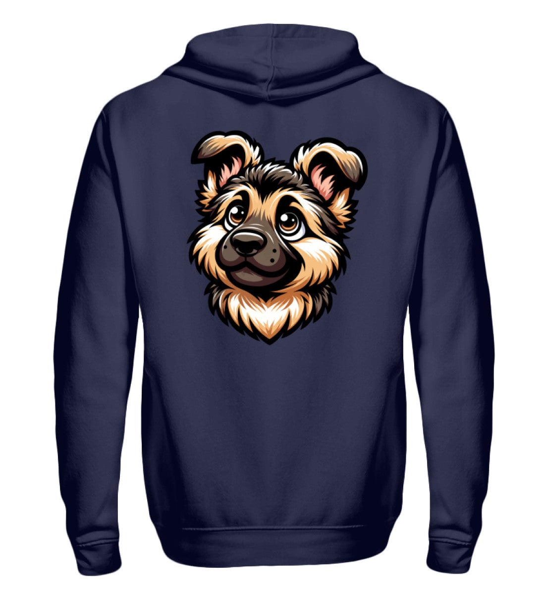 Herren Zip-Hoody | Deutscher Schäferhund Welpe by Pixdesign