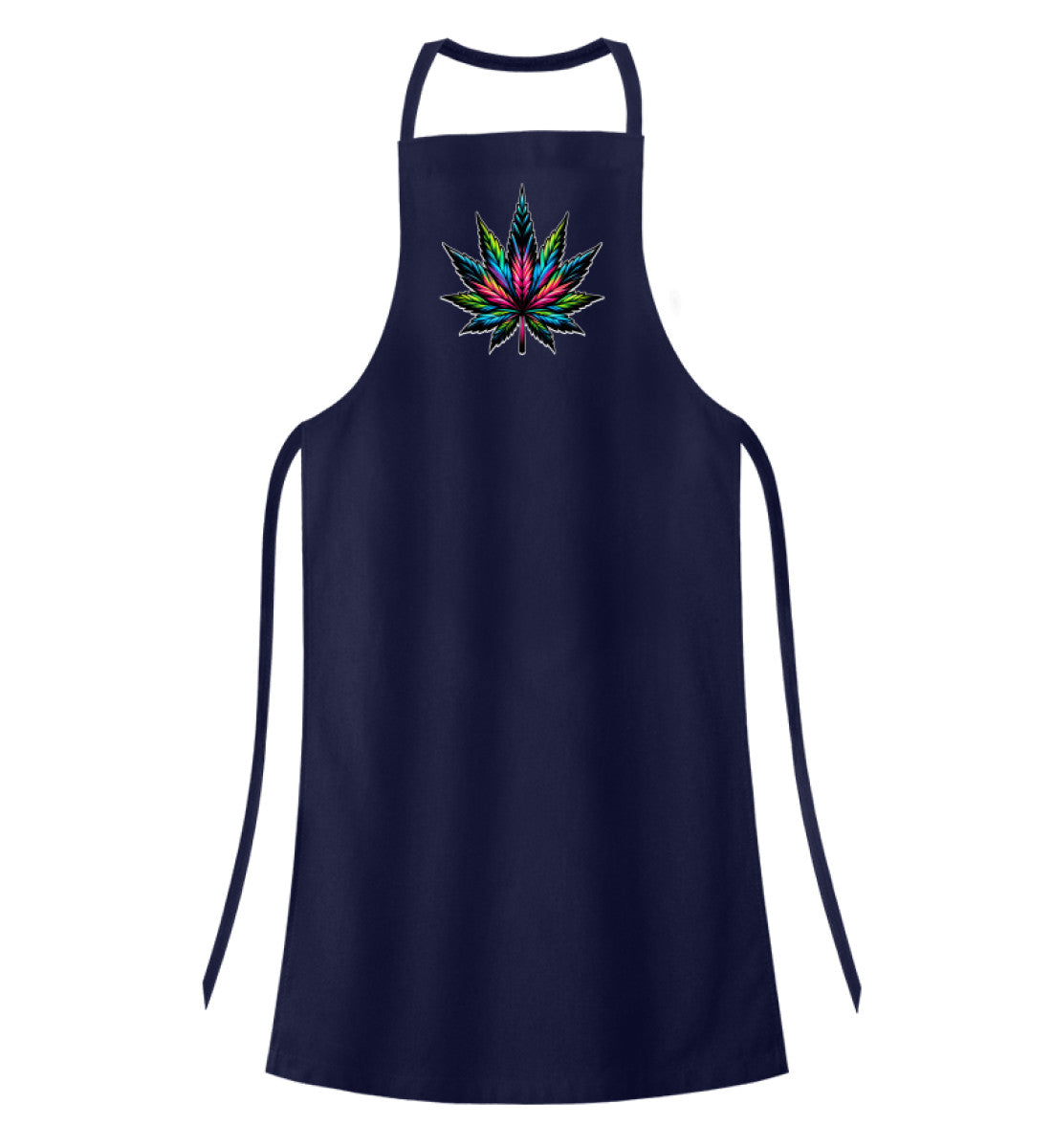 Neon Hanfblatt | Hochwertige Grillschürze by Pixdesign