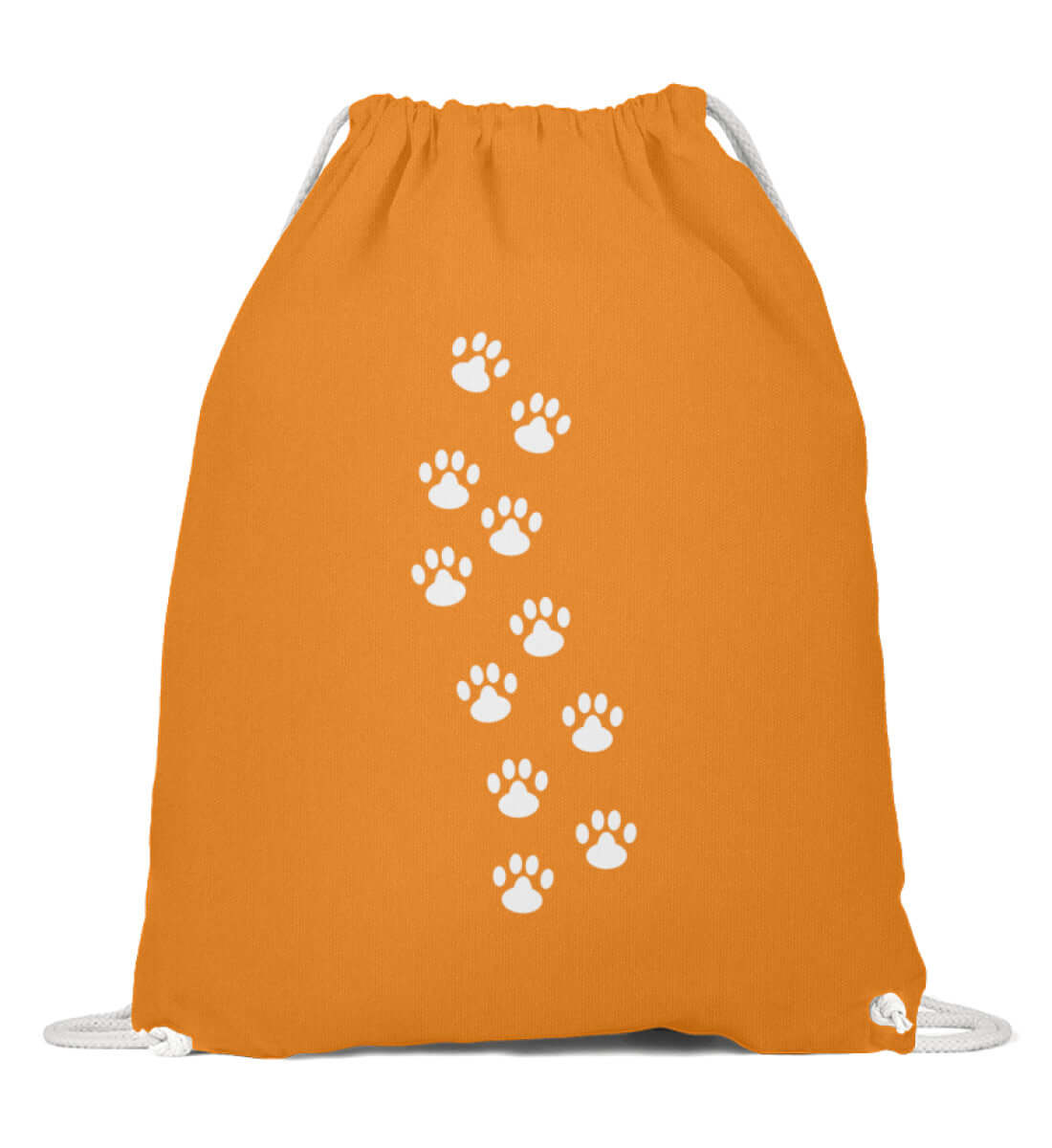 Premium Sportbeutel | Pfotenabdrücke - Pfötchen - Baumwoll Gymsac Pixdesign Onlineshop