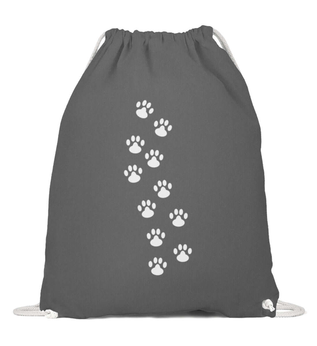 Premium Sportbeutel | Pfotenabdrücke - Pfötchen - Baumwoll Gymsac Pixdesign Onlineshop