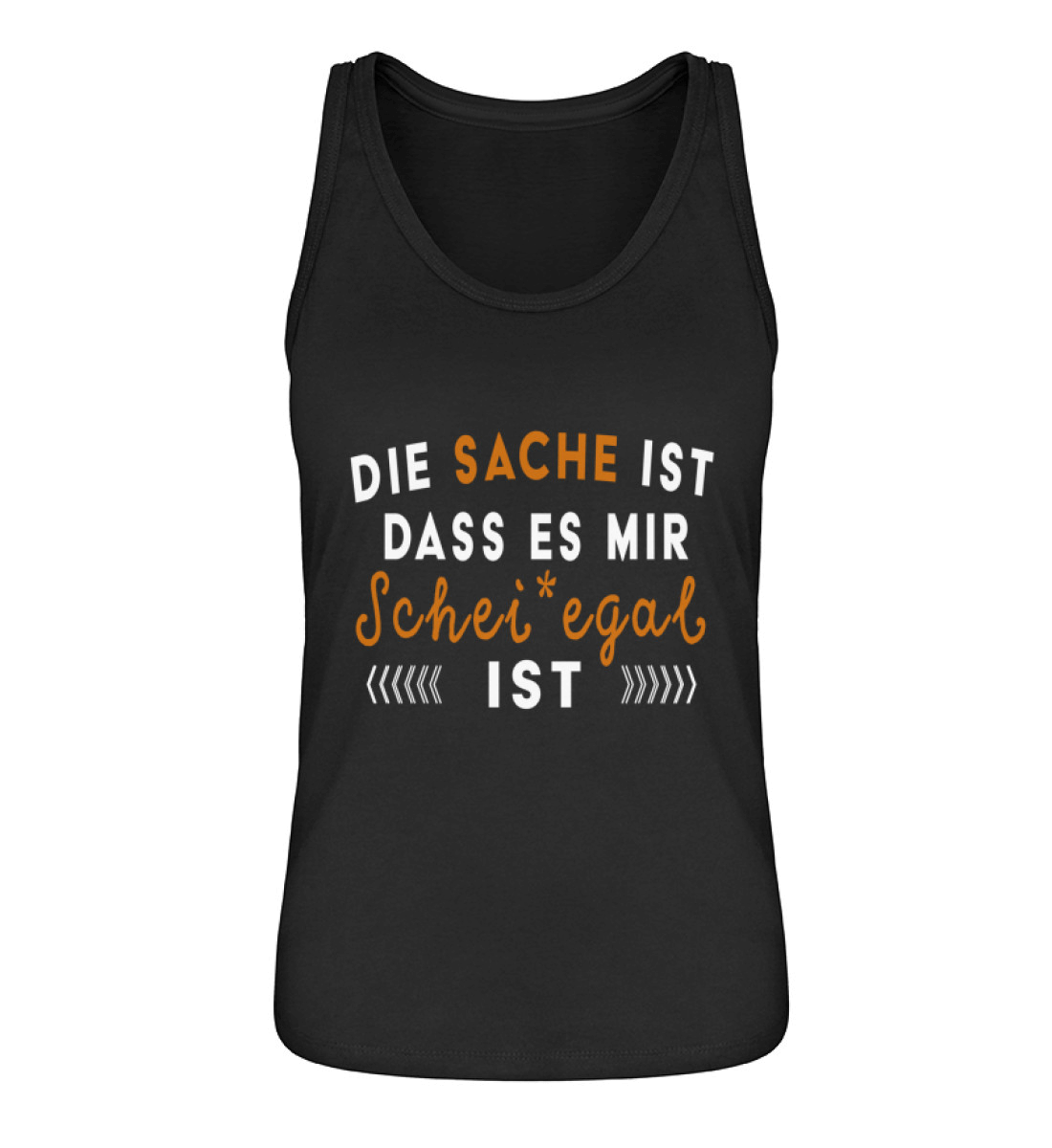 Ist mir EGAL - Spruch | Damen Organic Tanktop